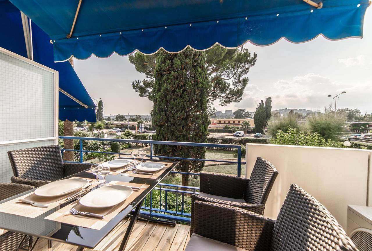 L'Ascot Appartement, Plages A 300M, Vue Hippodrome Cagnes-sur-Mer Eksteriør billede